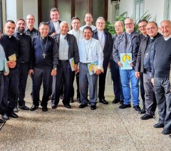 Bispos do Regional Nordeste IV e Nordeste I da CNBB em visita ad Limina ao Vaticano